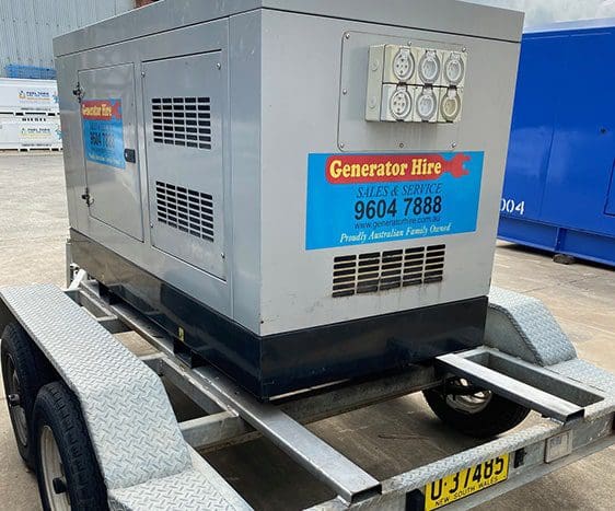 Trailer Mounted Diesel Generators