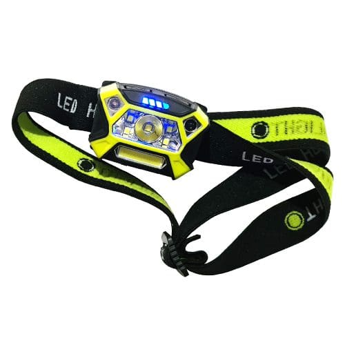 Silvan Rechargeable LED Head Light with Motion Sensor