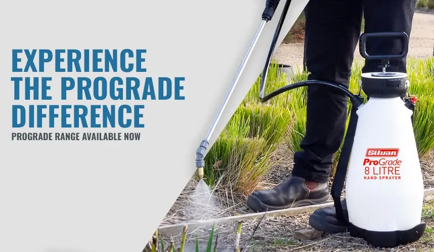 Home 28 Man using a Prograde sprayer from Silvan